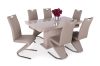 Fényes Flóra étkezőasztal Lord székkel - étkezőgarnitúra
