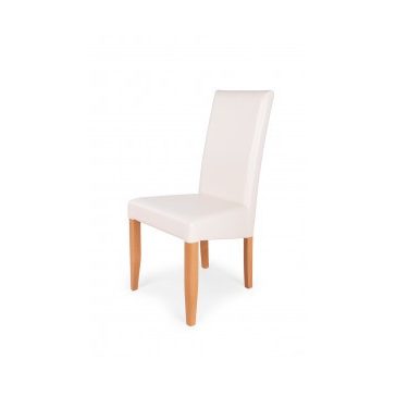 Berta magastámlás szék éger-beige bőrrel