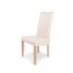 Berta magastámlás szék sonoma -beige bőrrel