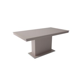 MAGASFÉNYŰ FLÓRA étkezőasztal cappuccino színben