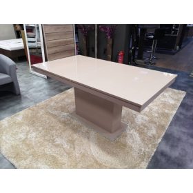 MAGASFÉNYŰ FLÓRA étkezőasztal cappuccino színben