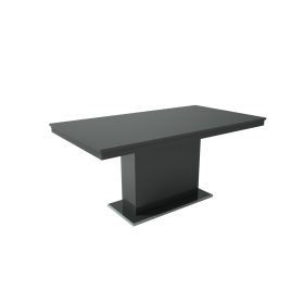 MAGASFÉNYŰ FLÓRA étkezőasztal antracit színben