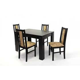 Félix kis asztal Félix wenge székkel