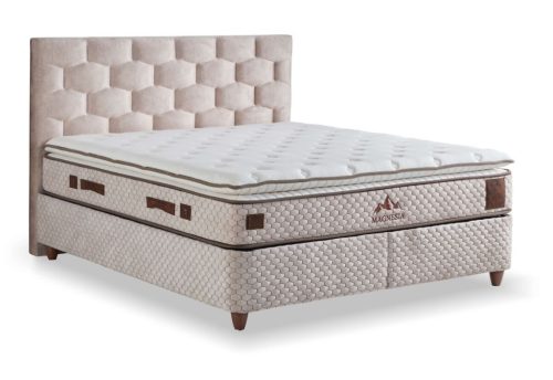 MAGNESIA kárpitozott ágyneműtartós ágy SZETT matraccal 180*200