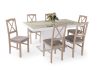 Flóra Plusz étkezőasztal Niló székkel   - étkezőgarnitúra