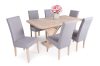 Enzo asztal Bert Lux székkel - étkezőgarnitúra