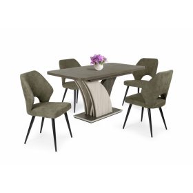 Enzo asztal Aspen székkel - étkezőgarnitúra