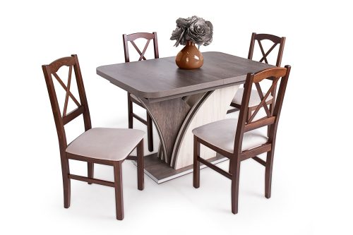 Enzo asztal Niló székkel - étkezőgarnitúra