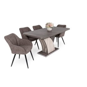 Deluxe szék Enzo asztallal étkezőgganitúra