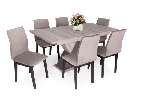 Diana asztal Lotti székkel - étkezőgarnitúra