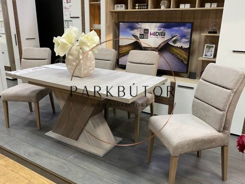 Diana 160-as asztal kathult - sötét kathult