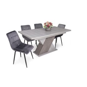 Diana étkezőasztal Kitty székkel  - étkezőgarnitúra