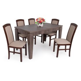 Pedro asztal Barbi székkel - étkezőgarnitúra