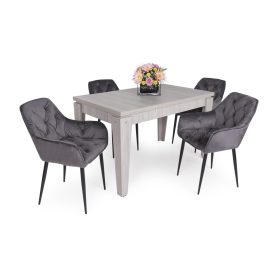 Pedro asztal Noel székkel - étkezőgarnitúra