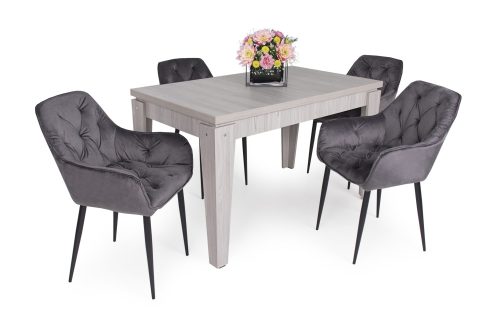 Pedro asztal Noel székkel - étkezőgarnitúra