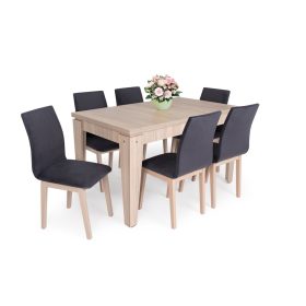 Pedro asztal Lotti székkel -  étkezőgarnitúra