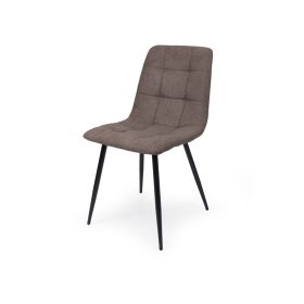 Kamil sötétbarna szövetes szék