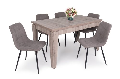 Pedro asztal Kamil székkel étkezőganitúra