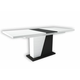 Norton rusztik fehér étkezőasztal