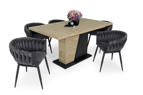 Norton étkezőasztal Deluxe székkel -étkezőgarnitúra