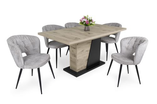 Norton étkezőasztal Serena székkel -étkezőgarnitúra