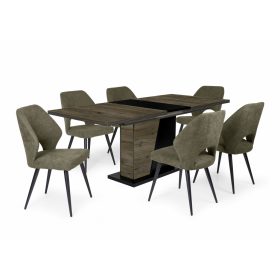 Norton asztal Aspen székkel étkezőgarnitúra