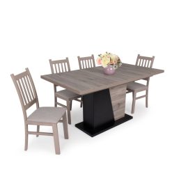 Norton asztal Delta székkel étkezőgarnitúra