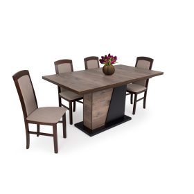 Norton asztal Barbi székkel étkezőgarnitúra