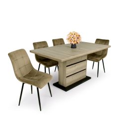 Sydney asztal Kitty székkel étkezőgarnitúra