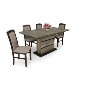 Sydney asztal Barbi székkel étkezőgarnitúra