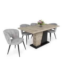 Norton asztal Serena székkel étkezőgarnitúra