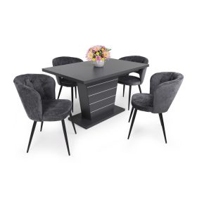 Deluxe szék Elis asztallal étkezőgganitúra