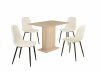 Ted szék Kira étkezőasztallal  - étkezőgarnitúra