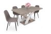Deluxe szék Elis asztallal étkezőgganitúra