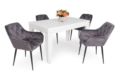 Pedro asztal Noel székkel étkezőganitúra