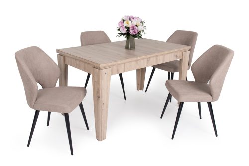 Pedro asztal Aspen székkel étkezőganitúra