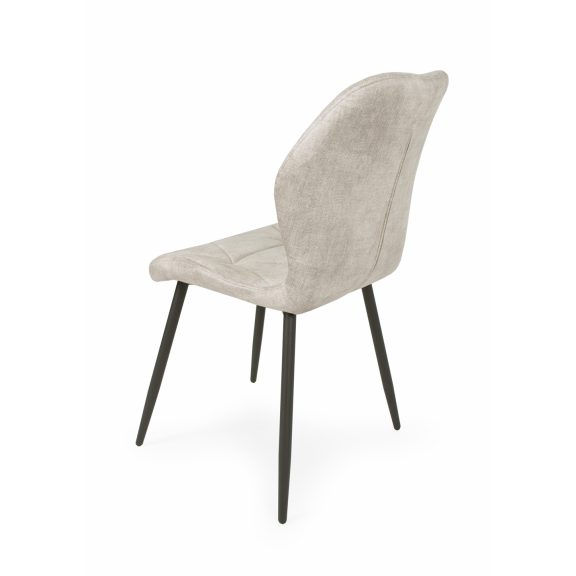 Vanda behúzott szövetes beige szék