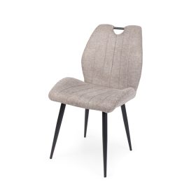 Nelly szék világosbarna szövettel