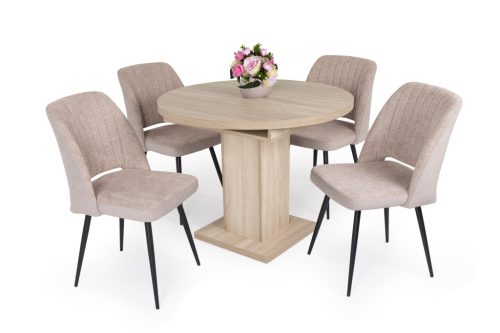 Marocco asztal Aspen  székkel - étkezőgarnitúra