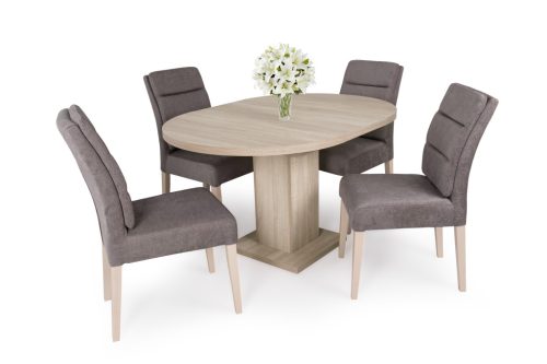 Marocco asztal Inez székkel - étkezőgarnitúra