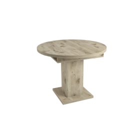 Marocco viking tölgy nyitható kör asztal