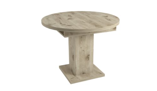 Marocco viking tölgy nyitható kör asztal