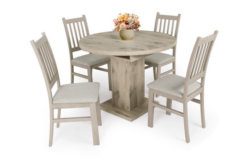 Marocco asztal Delta székkel - étkezőgarnitúra