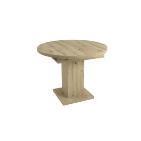 Marocco aristan tölgy nyitható kör asztal