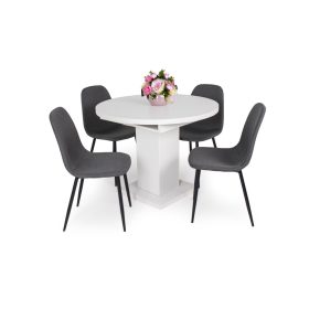 Marocco étkezőasztal Ted székkel  - étkezőgarnitúra