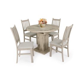 Marocco étkezőasztal Delta székkel  - étkezőgarnitúra