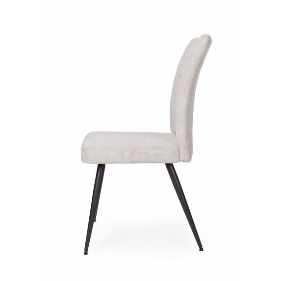 ELENA beige szövet kárpitos szék