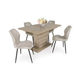 Fanni étkezőasztal Vanda székkel  - étkezőgarnitúra