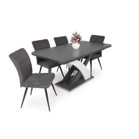 Elis  étkezőasztal Elena székkel  - étkezőgarnitúra