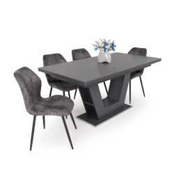 Vanda szék Prága étkezőasztallal - étkezőgarnitúra